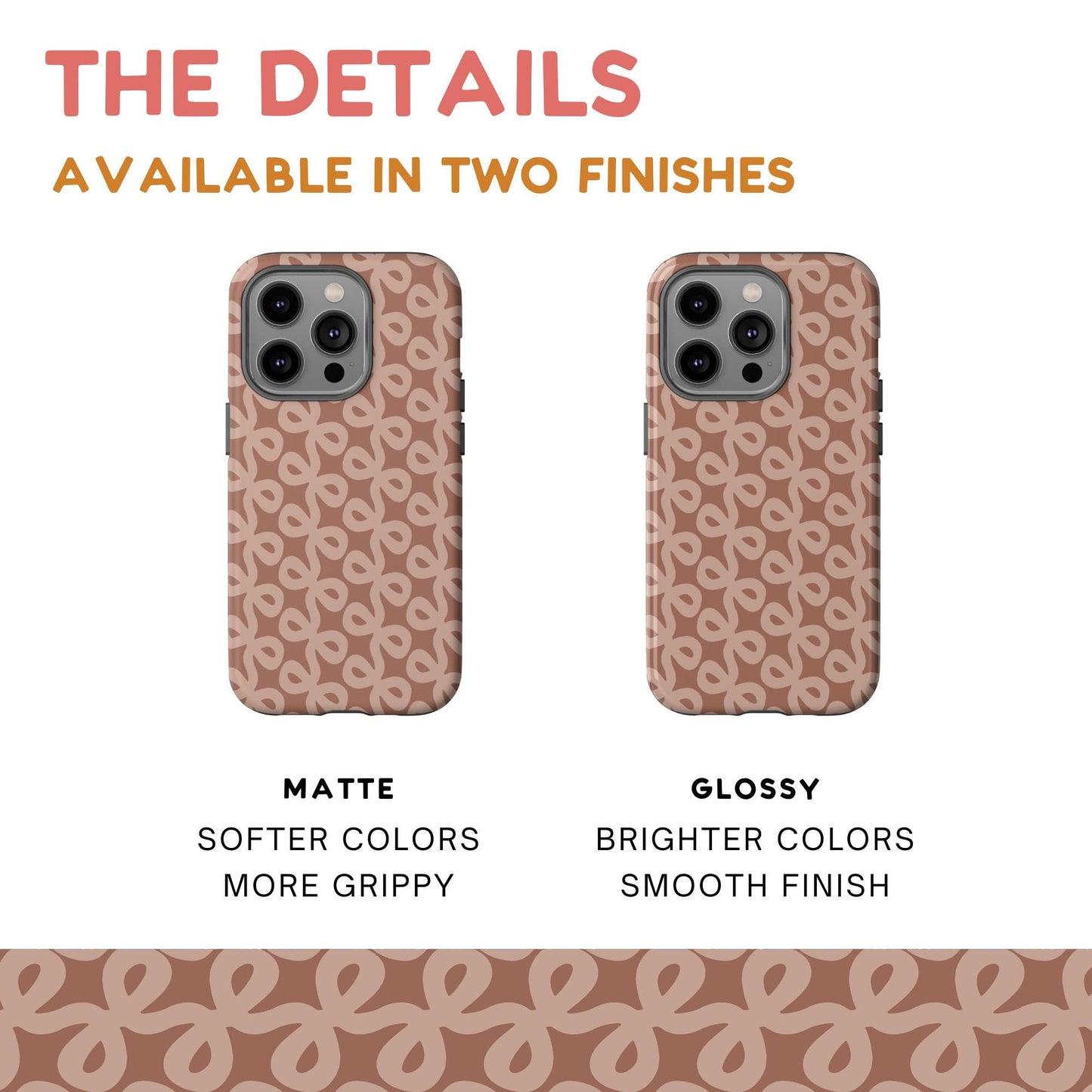 Geometric Squiggle iPhone Case