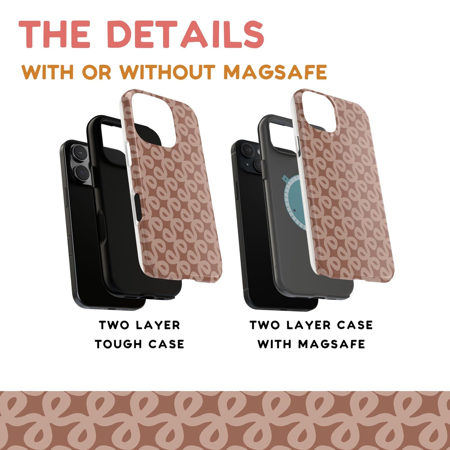 Geometric Squiggle iPhone Case