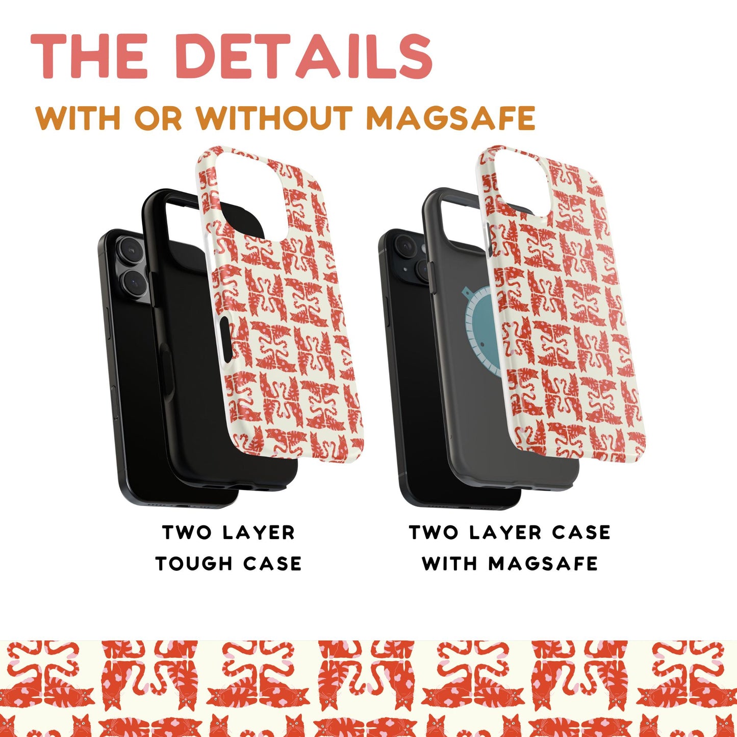MagSafe Cat iPhone Case