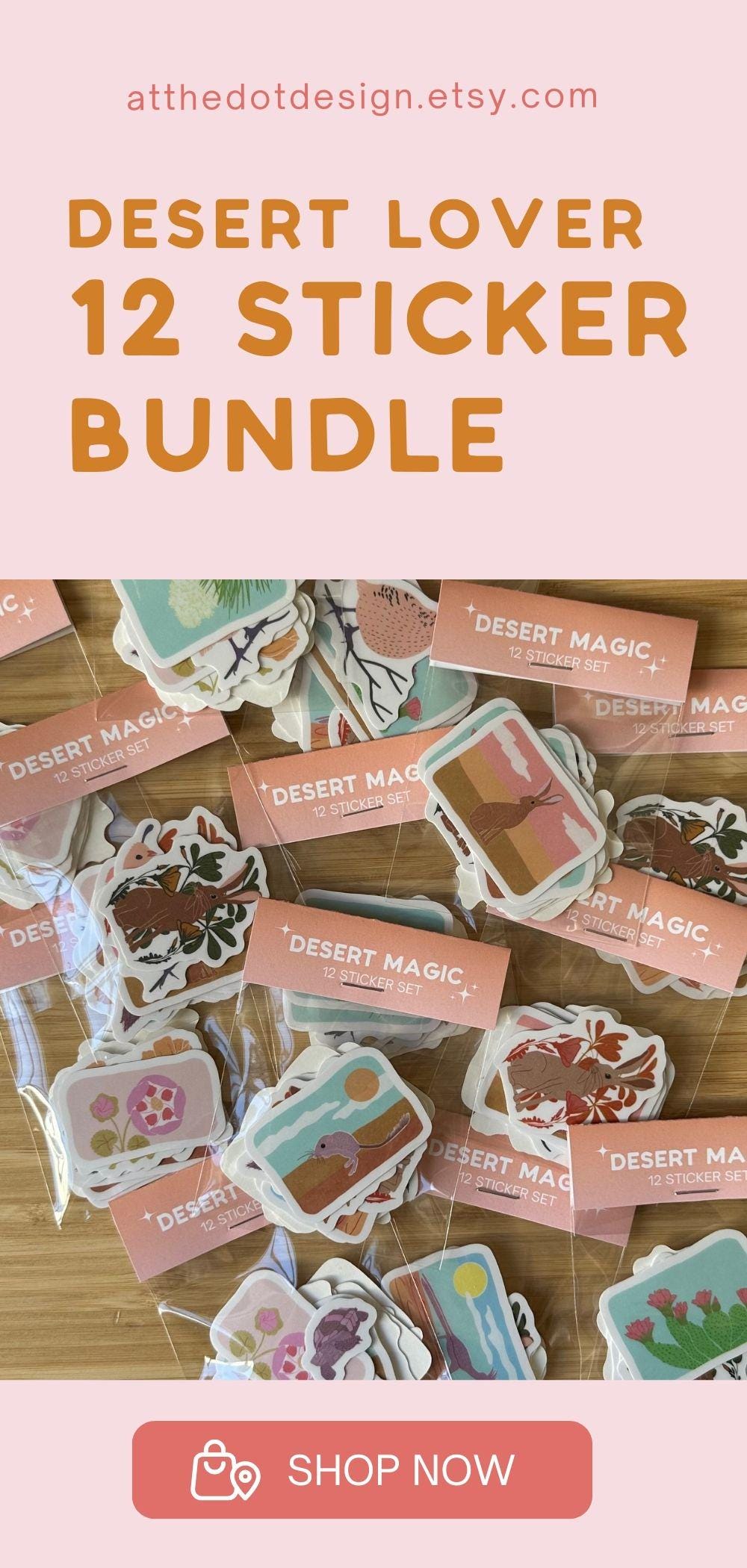 Desert Animal Sticker Bundle
