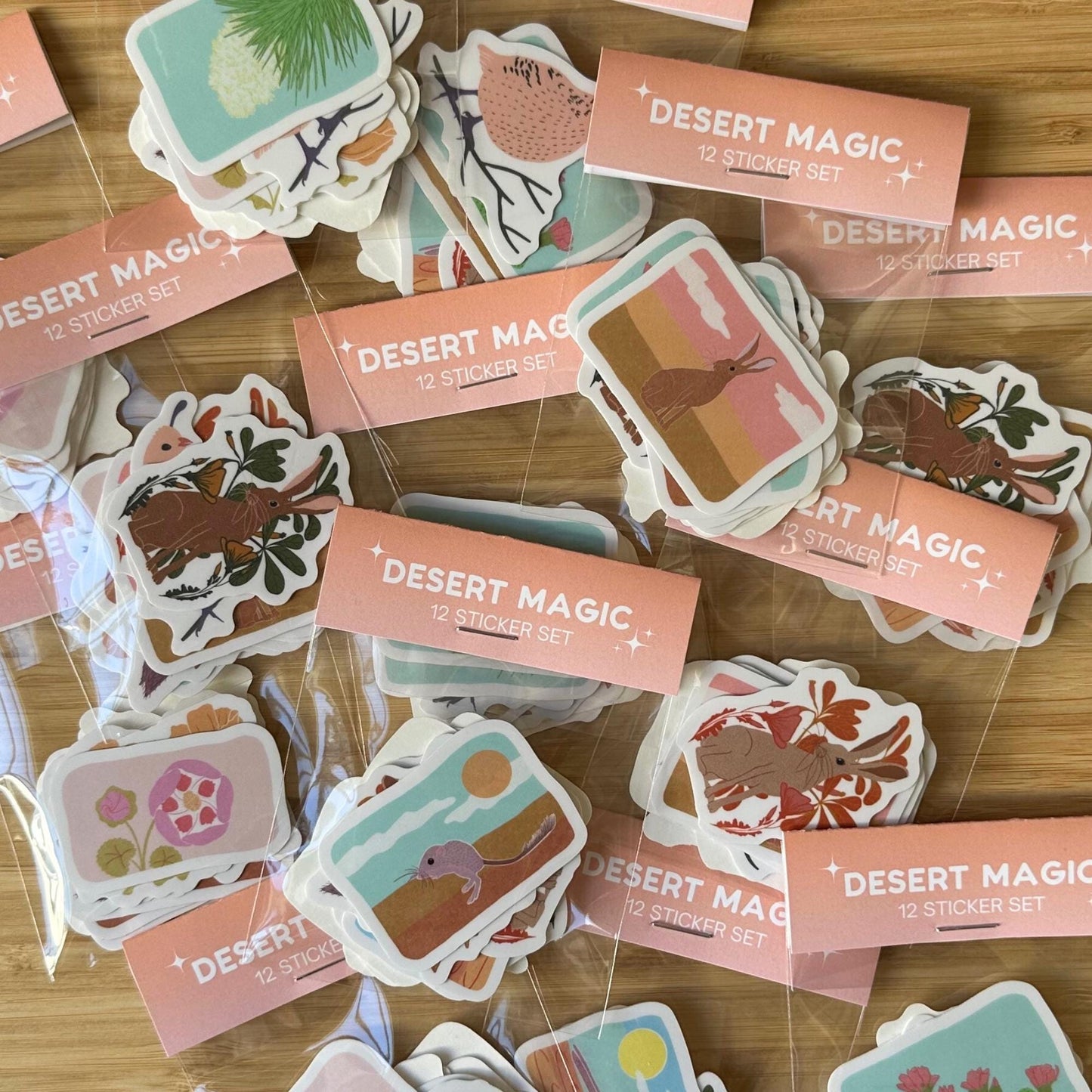 Desert Animal Sticker Bundle